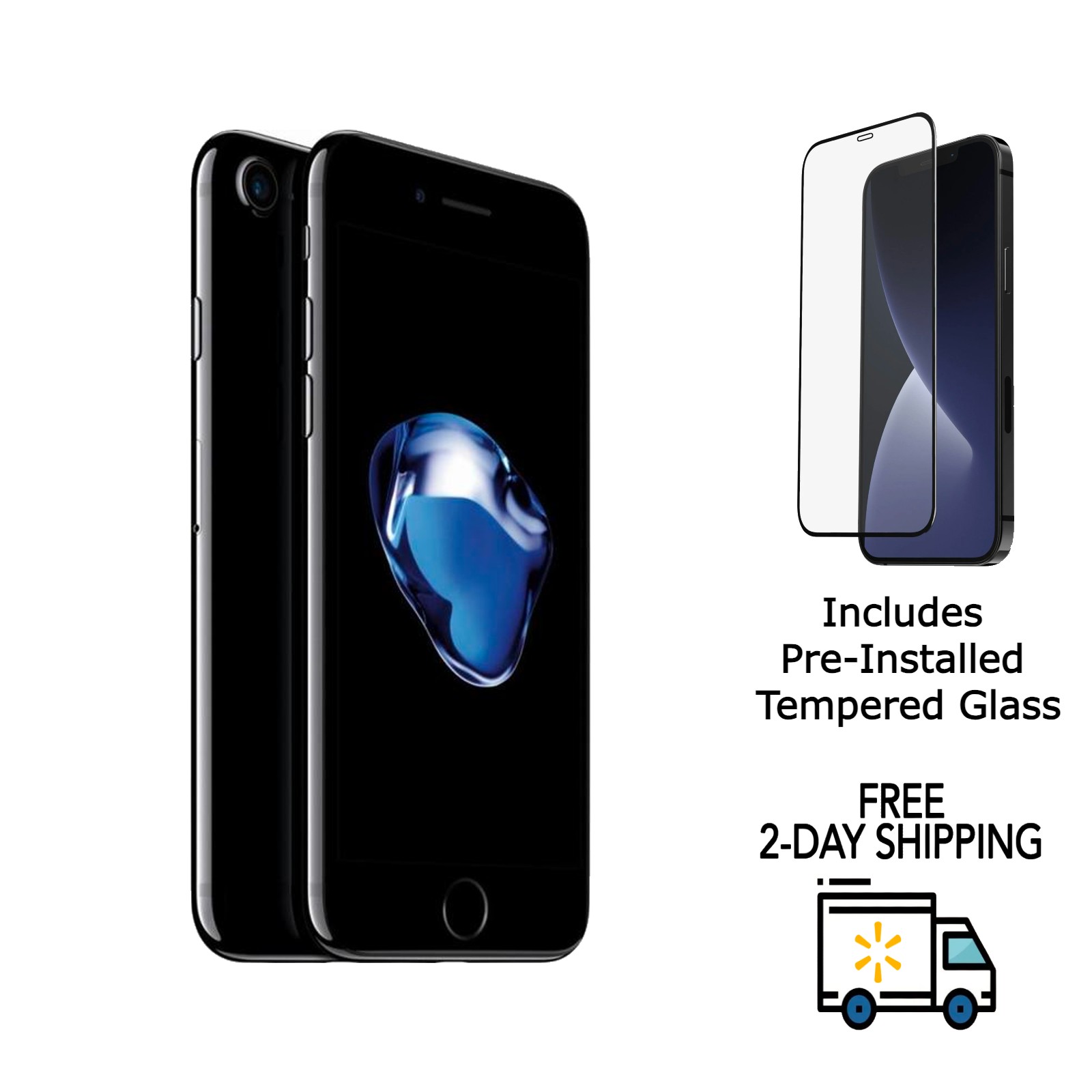 Apple iPhone 7 - 128 GB - Black (Unlocked) for sale online