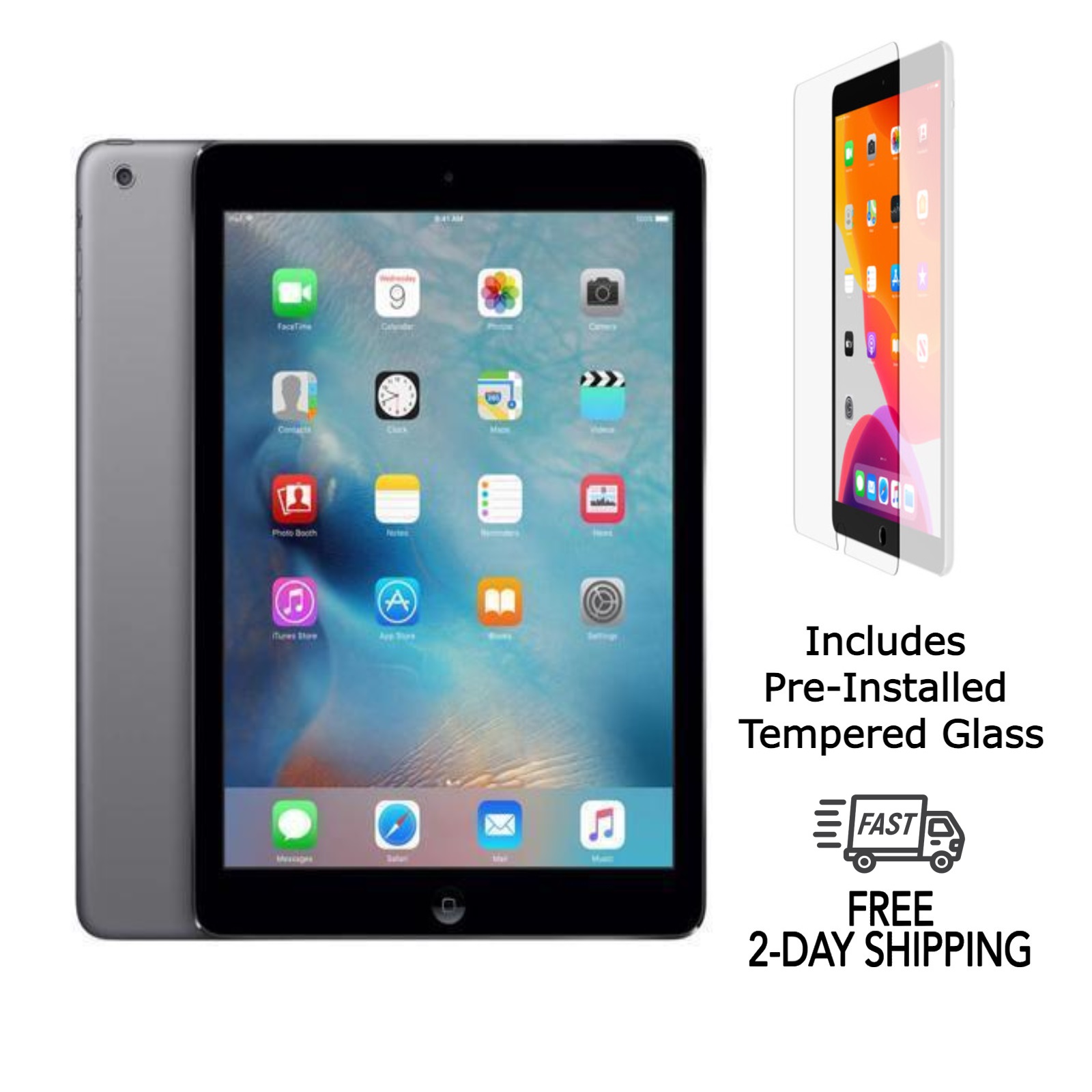 Apple iPad Air WiFi Cellular Unlocked 16GB Gray with