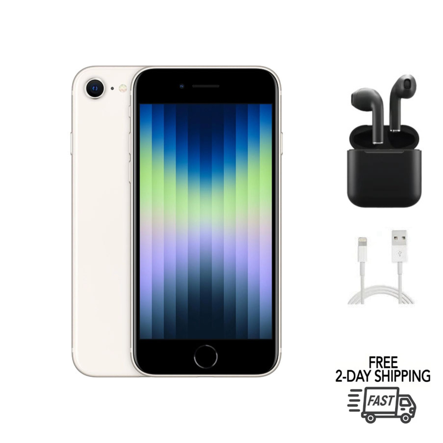 Apple iPhone SE (64GB, スターライト) Amazon.com: Apple iPhone SE 3rd Gen, 64GB, Starlight - GSM