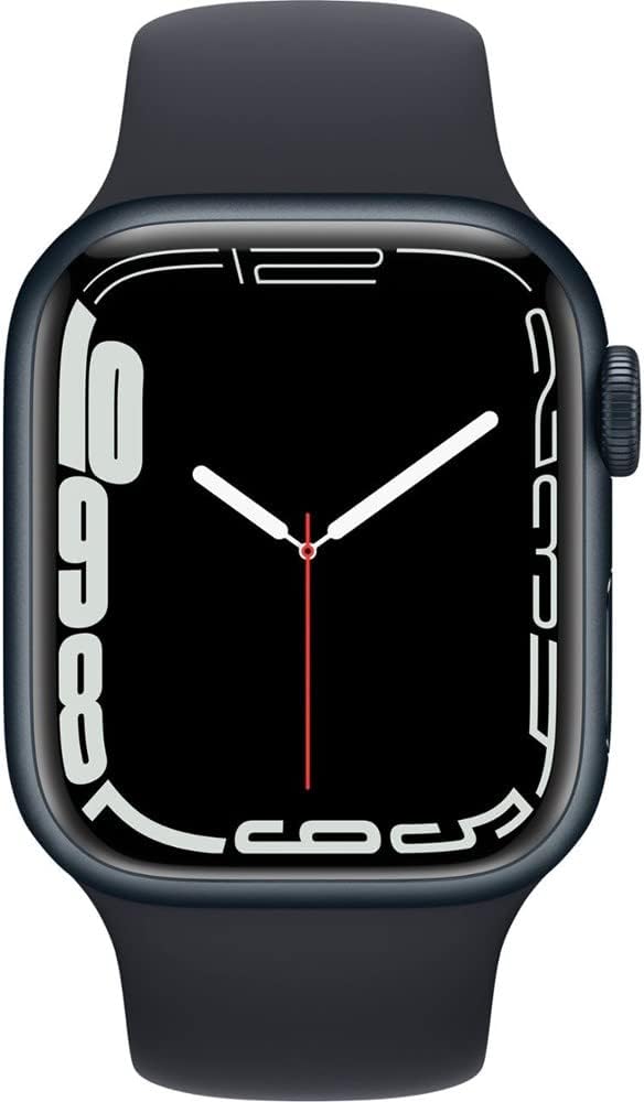 Apple Watch Series 7 Aluminum 41 mm GPS + Cellular Midnight Black
