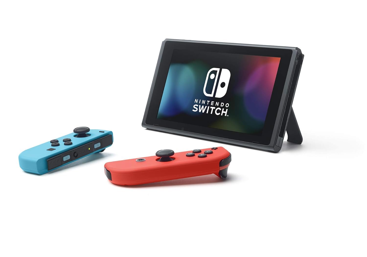 Nintendo Switch OLED - HEG-001 - 64GB - Red & Blue Joy Con (Good