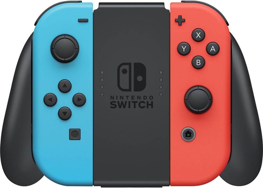 Nintendo Switch - HAC-001 - 32GB - Red & Blue Joy Con (Good) | eBay